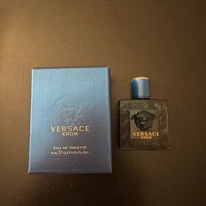 Versace Eros Eau de Toilette in Gold and Black